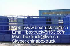 Store stake truck body